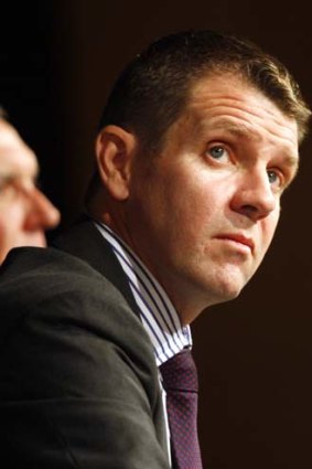 Mike Baird has warned of further financial sector job cuts in NSW.