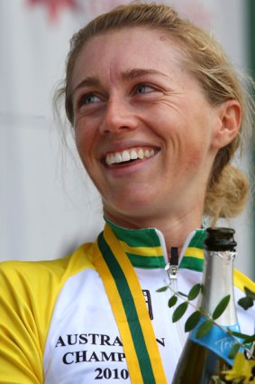 Happy Halliday ... Amber Halliday is part of cycling's revolution.