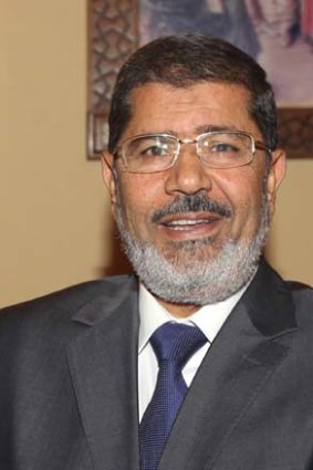 Meeting ... Mohammed Mursi.