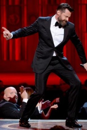 Performing ... Hugh Jackman during the 68th Annual Tony Awards in New York last year. 2014 