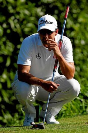 Adam Scott missed a costly putt on the 72nd hole.
