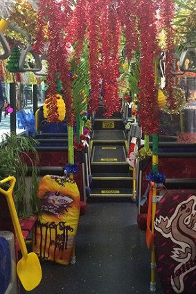 Eagle Farm depot takes out the Brisbane City Council's annual bus decoration competition held in the Christmas period.