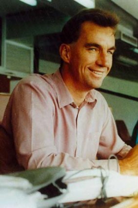 Peter Roebuck in 1993.