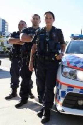 Beat heat: <em>Gold Coast Cops</em> airs on Ten.