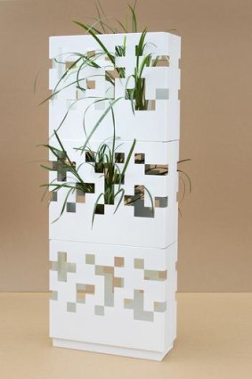 A stackable planter box.