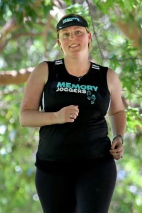 Honouring her mother: Georgia Findley is founder of the Memory Joggers.