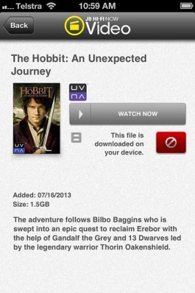 <em>The Hobbit: An Unexpected Journey</em> on UltraViolet.