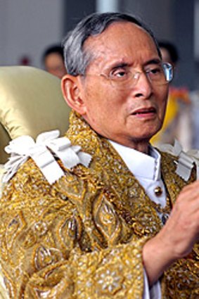 King Bhumibol Adulyadej.