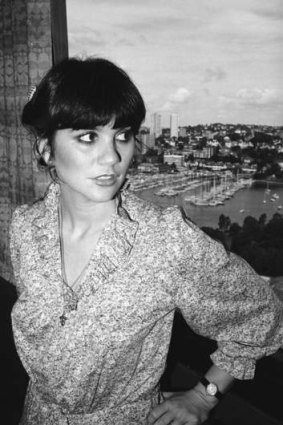 Linda Ronstadt at the Sebel Town House in Sydney, 1979.