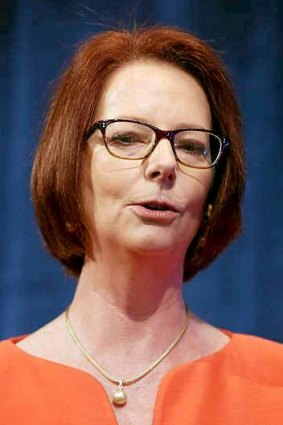 Former prime minister Julia Gillard.