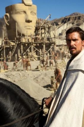 Christian Bale as Moses in Ridley Scott's 'Exodus: Gods and Kings'.