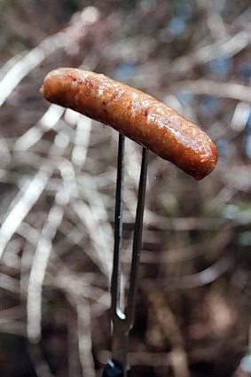 Sausage sizzle's get forked.