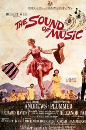 <i>The Sound of Music</i> original poster.