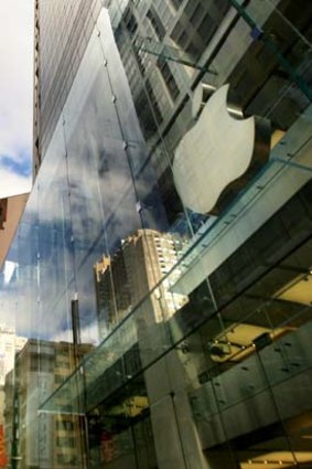 The Apple Store in Sydney.