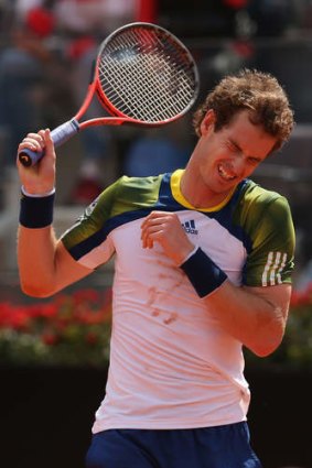 Back on track: Andy Murray's back problems look a thing of the past.