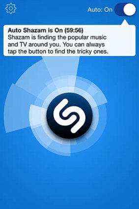 The Shazam iPhone app has been updated to include Auto Shazam, a feature users turn on so the app will keep tagging audio in the background.