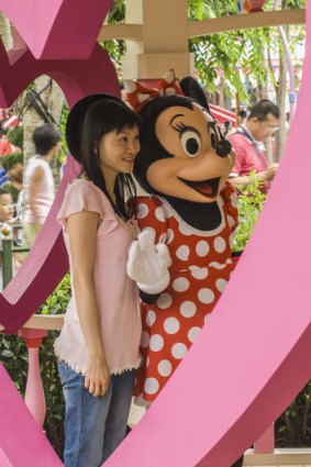 Family-friendly favourite: Hong Kong Disneyland on Lantau Island.