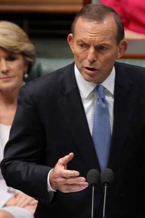 Prime Minister Tony Abbott.