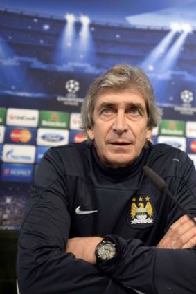 "Maybe I said some things I didn?t mean, so I apologise for what I said": Manchester City's manager Manuel Pellegrini.