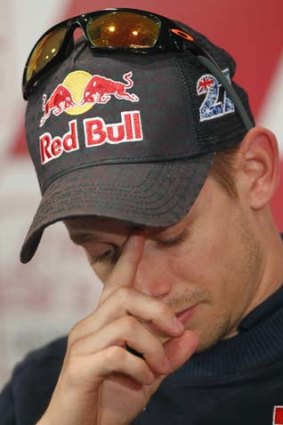 Sombre &#8230; MotoGP champion Casey Stoner during the week.