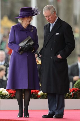 Prince Charles (pictured with Camilla) has taken up many of the royal duties overseas that used to be done by the Queen.  