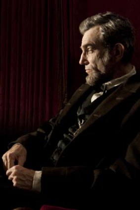 Notoriously selective ... Daniel Day-Lewis portraying Abraham Lincoln in the film <i>Lincoln</i>.