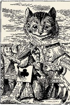 The Cheshire Cat still makes us smile. This is Sir John Tennial's original illustration.
