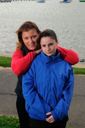Louise Zuilli and Stephanie Nigge pictured in Williamstown. <i>Photo: Pat Scala</i>