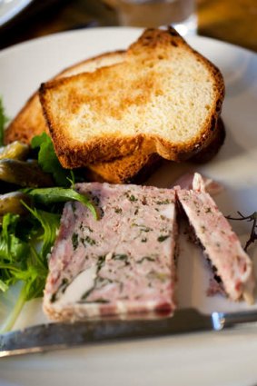 Pork Terrine at Du Fermier.