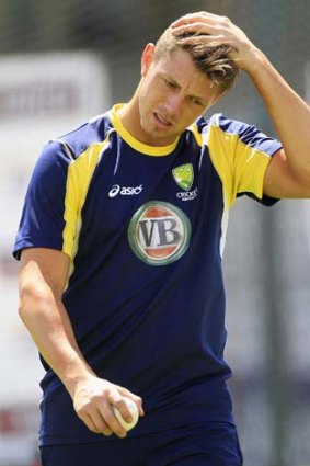 James Pattinson wants a chance to measure up against the world's best pace attack.