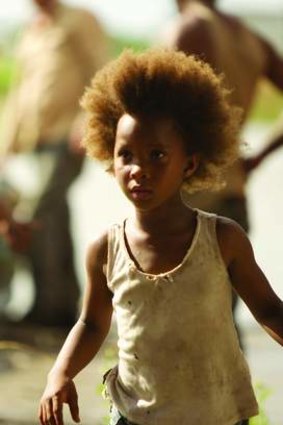 Quvenzhane Wallis, in a scene from <i>Beasts of the Southern Wild</i>.