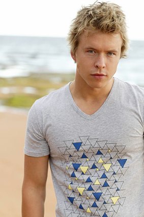 Lasance during his <i>Home & Away</i> days.