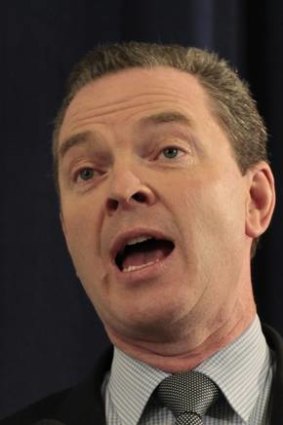 Education Minister Christopher Pyne.