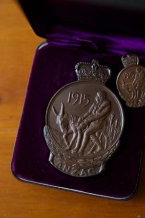 Maurice John "Jack" Pickrell's ANZAC service medal, issued to him in 1968.