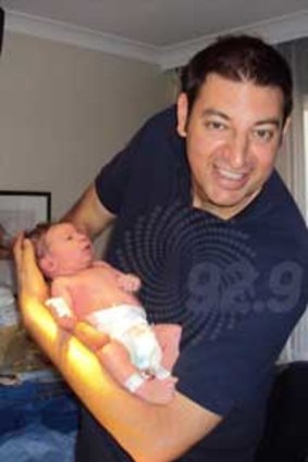 Basil Zempilas with his daughter Ava Jessica Zempilas.