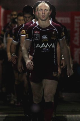 "I focus on the process, not the outcome" ... Maroons skipper Darren Lockyer.
