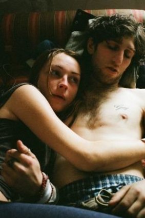 Strung out waif Harley (Arielle Holmes) and her volatile boyfriend Ilya (Caleb Landry Jones) drift from fix to fix.