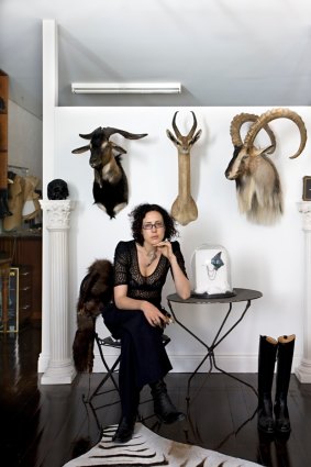Julia deVille was drawn into taxidermy by a fascination with death and a love of animals.
