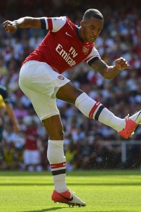 Sought after ... Arsenal's Theo Walcott.