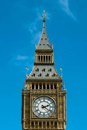 The 'leaning tower of Big Ben' is a real possibility.
