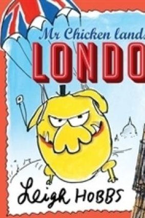 Not a lemon: Mr Chicken trips around London chooking out all the tourist traps.