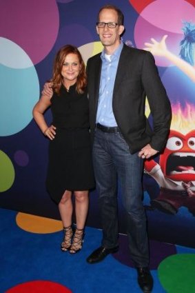 Amy Poehler and Pete Docter.