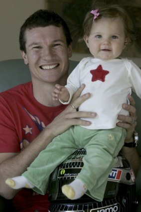 Jason Richards and daughter Sienna.