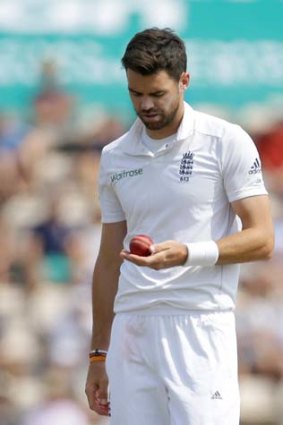 England paceman James Anderson.