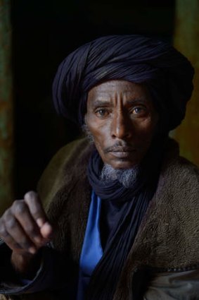 Outsiders &#8230; Tuareg Ali Ag Noh, in his home in the village of Seribala, 20 kilometress from Niono, says some of his family were shot dead by the Malian army after being accused of aiding Islamists.