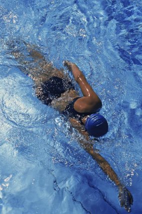Fountain of youth? Swimmers show fewer age markers than the general population.