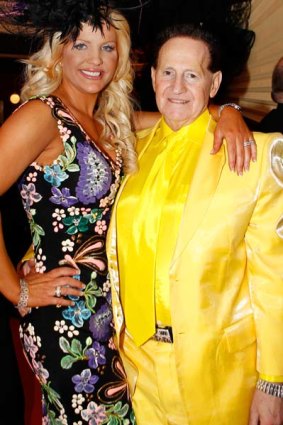 Dynamic duo ... Geoffrey and Brynne Edelsten.