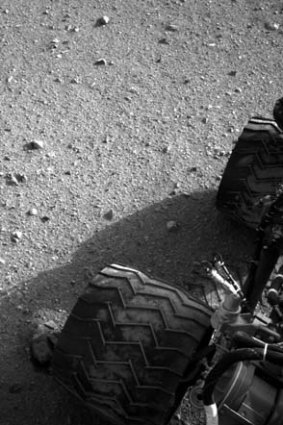Life on Mars? ... Curiosity at work.