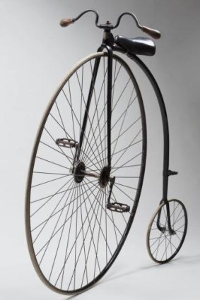 An English-made Cogent penny-farthing bicycle belonging to Harry Clarke (1884)