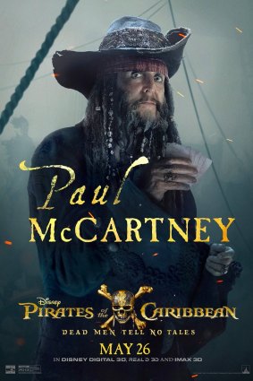Paul McCartney will star in new Pirates of the Caribbean movie.